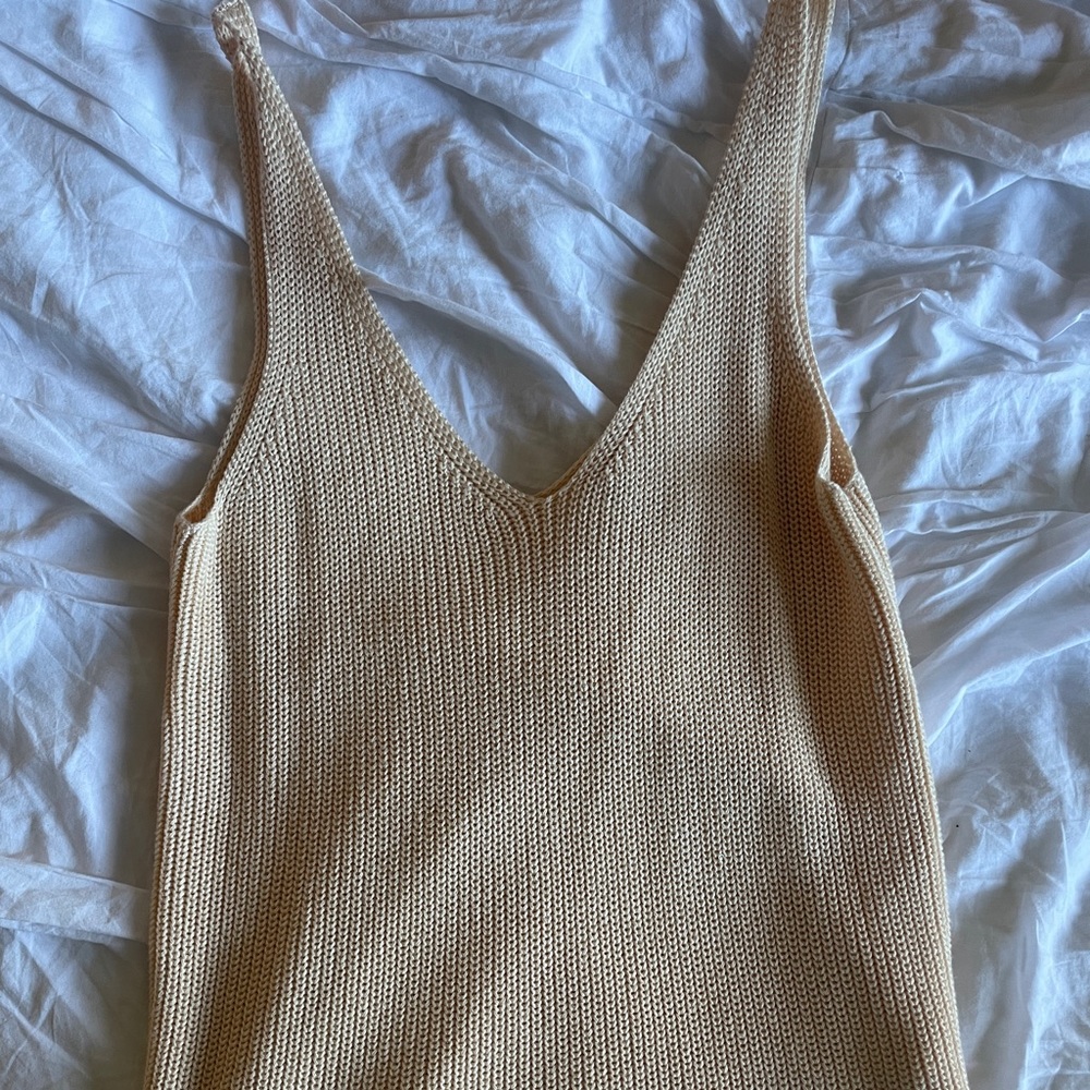 Blogger Favorite  The Drop Knit tank, small